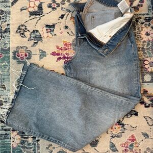 J. Crew Factory Light Blue Cropped Jeans